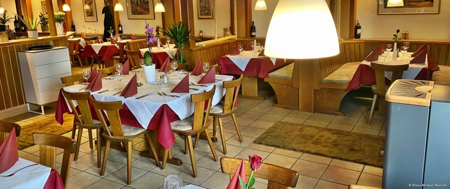 Das Restaurant 'Ristorante-Pizzeria Il Mediterraneo' in Karlstein